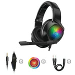 Load image into Gallery viewer, K19 RGB Gaming Headsets for Mobile Phone and PC ― Super-Comfortabale Ear Pads - Jogoda
