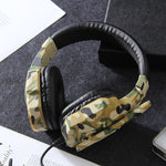 Load image into Gallery viewer, High Quality Army Green Gaming Headset With Microphone Fone Gamer Wired Headphones Universal For Laptop Computer Xbox One - Jogoda
