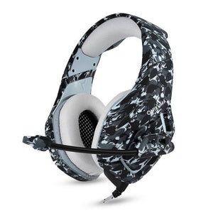 Camouflage Army Gaming Headphones Active Noise Canceling for Computer PS4 PSP phone 3.5mm Wired headset with Microphone - Jogoda