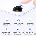 Load image into Gallery viewer, Mini In-Ear 5.0 Bluetooth Earphone HiFi Wireless Headset With Mic Sports Earbuds Handsfree Stereo Sound Earphones for all phones - Jogoda
