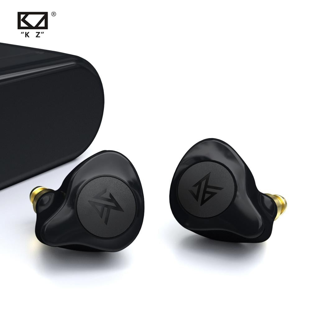 KZ S2 True Wireless TWS Earphones Bluetooth v5.0 Hybrid 1DD+1BA Game Earbuds Touch Control Noise Cancelling Sport Headset - Jogoda