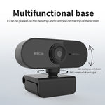 Load image into Gallery viewer, HD Webcam Camera with Built-In Microphone ― For YouTube Video-Casting &amp; Conferencing - Jogoda
