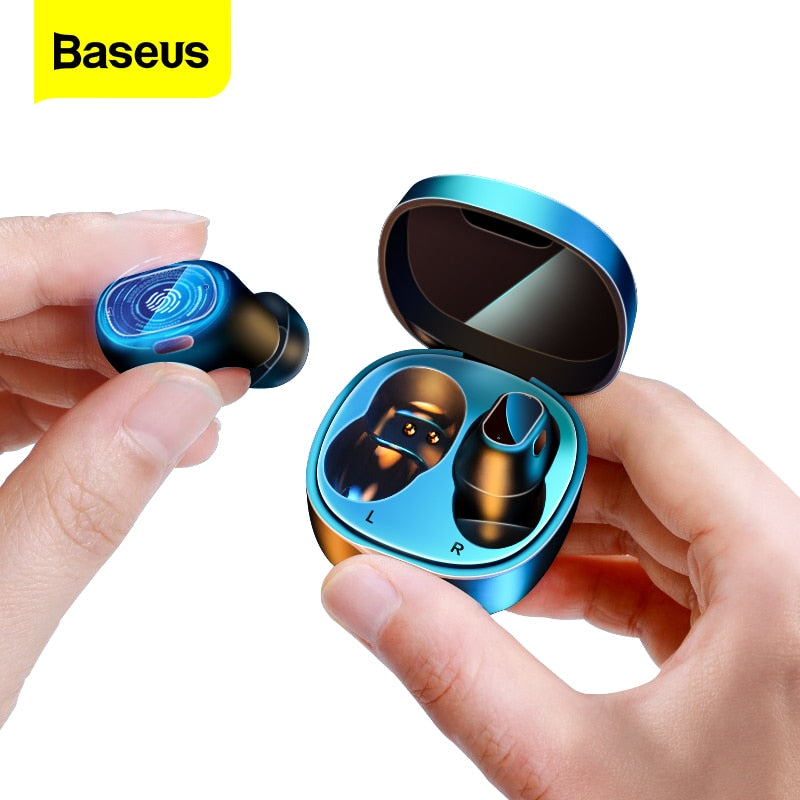 Baseus WM01 TWS Wireless Headphones Mini Bluetooth Earphone True Wireless Earbuds HD Stereo Headset For Xiaomi iPhone Ear Buds - Jogoda