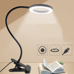 Load image into Gallery viewer, LED Clip-On Reading Lamp ― A Flexible and Dimmable Desk Lamp - Jogoda
