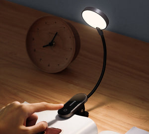Clip-On Mobile Desk Lamp ― Flexible, Rechargeable Reading Lamp - Jogoda